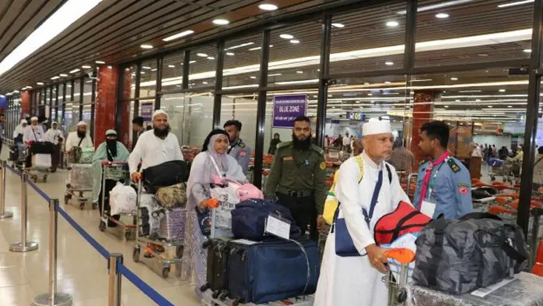 হজ পালন শেষে দেশে ফিরলেন ৬৮ হাজার হাজি