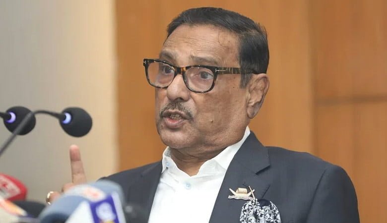 ওবায়দুল কাদের, গ্রেফতার