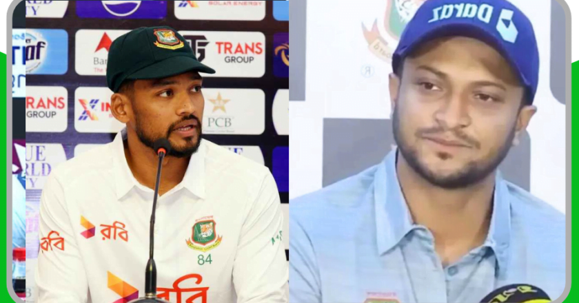 পাকিস্তান সিরিজে সাকিবকে নিয়ে যা বললেন অধিনায়ক শান্ত