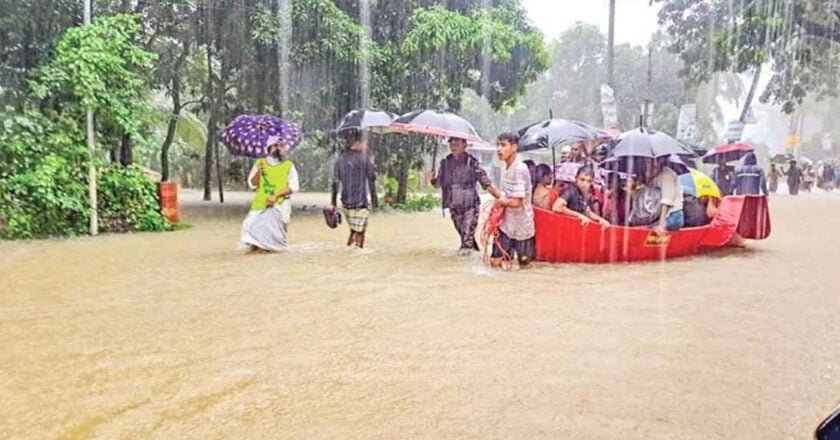বন্যায় ৪৫ লাখ মানুষ ক্ষতিগ্রস্ত, ১৩ জনের মৃত্যু
