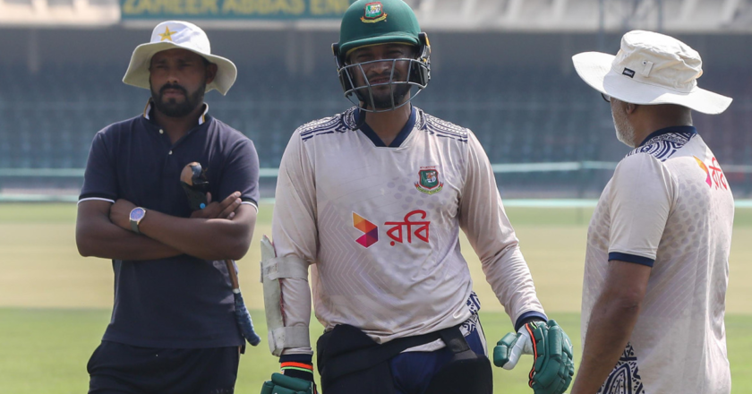 পাকিস্তানে অনুশীলনে যোগ দিলেন সাকিব