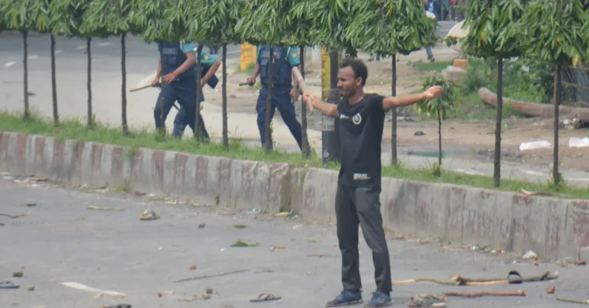 আবু সাঈদের মৃত্যুর ঘটনায় দুই পুলিশ সদস্য বরখাস্ত