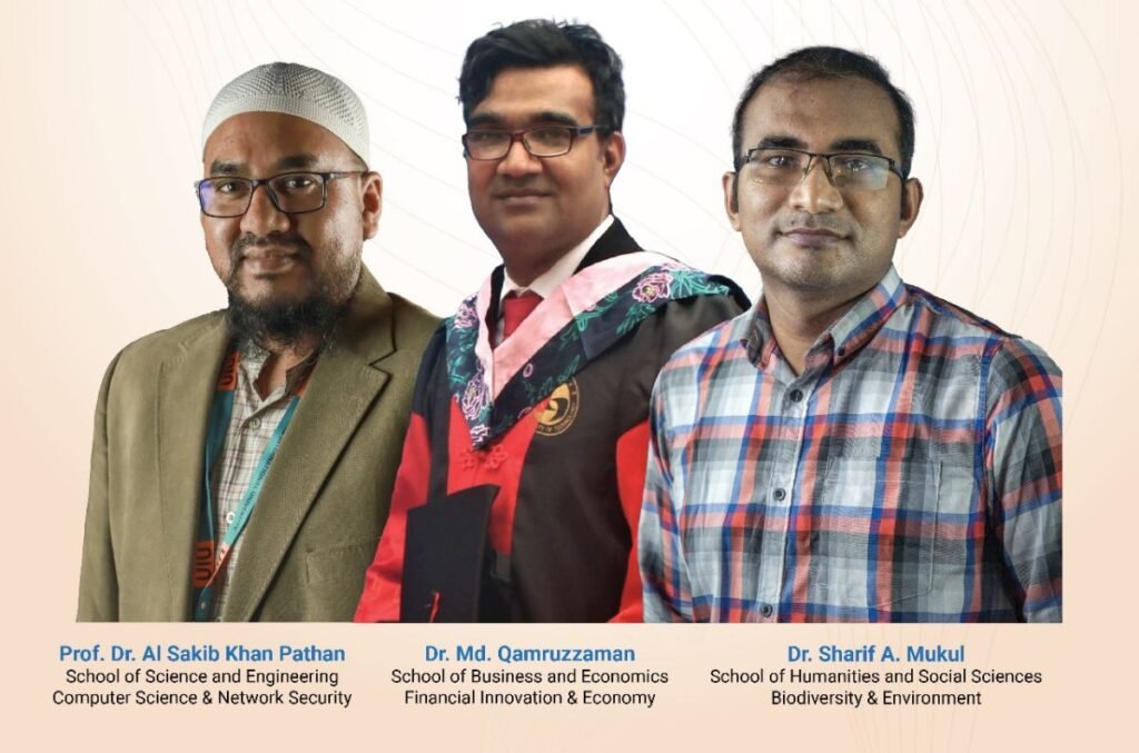 বিশ্বসেরা ২% বিজ্ঞানীর তালিকায় ইউআইইউ’র তিন গবেষক