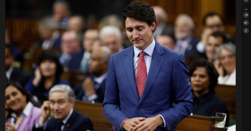 কানাডার প্রধানমন্ত্রীর পদত্যাগে সময় বেঁধে দিলেন নিজ দলীয় এমপিরা