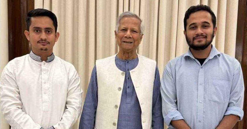 জুলাই শহীদ স্মৃতি ফাউন্ডেশনের নতুন দায়িত্বে সারজিস ও স্নিগ্ধ