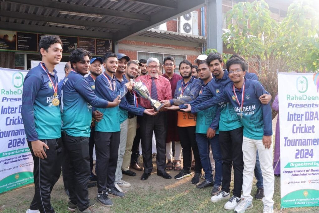 মানারাত ইউনিভার্সিটিতে অন্তঃবিভাগ ক্রিকেট টুর্নামেন্ট অনুষ্ঠিত