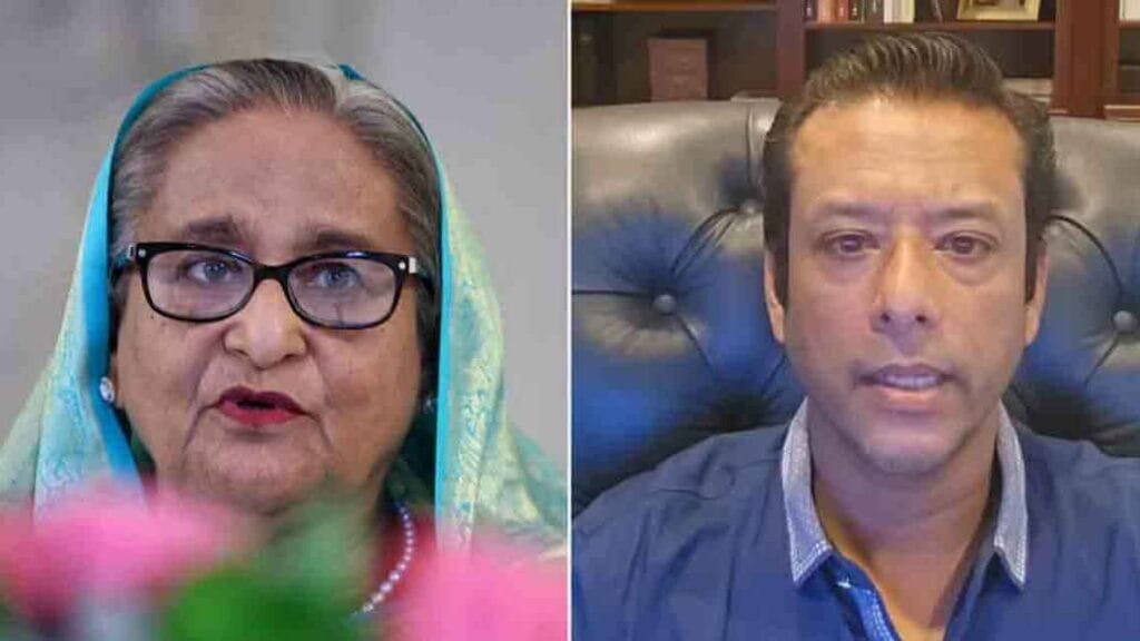 শেখ হাসিনা কোথায় আছেন, জানালেন জয়