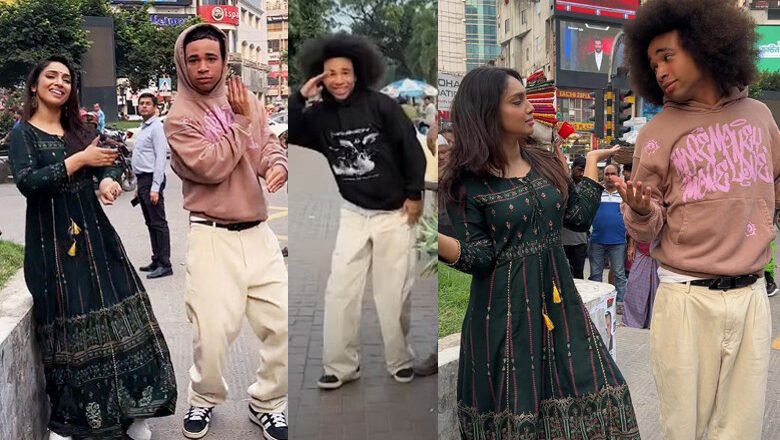 ঢাকার সড়কে জার্মান টিকটকার নোয়েল, সঙ্গে নাচলেন নৃত্যশিল্পী হৃদি