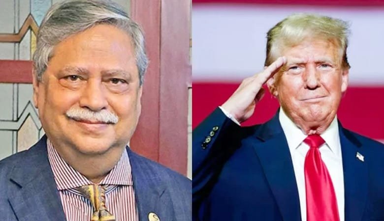 ডোনাল্ড ট্রাম্পকে রাষ্ট্রপতির অভিনন্দন