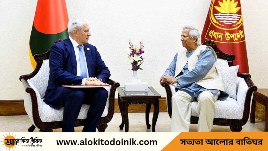 প্রধান উপদেষ্টার সঙ্গে সাক্ষাৎ করেছেন সার্বিয়ার সাবেক প্রেসিডেন্ট বরিস তাদিচ