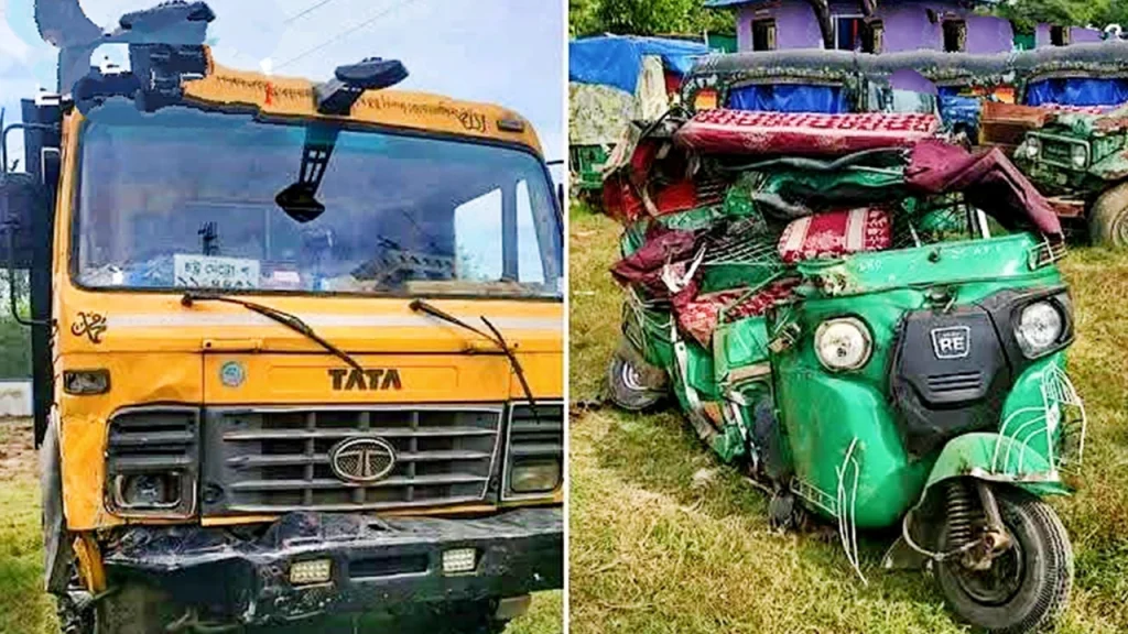 কক্সবাজারে ড্রাম্প ট্রাকের চাপায় ৫ জন নিহত