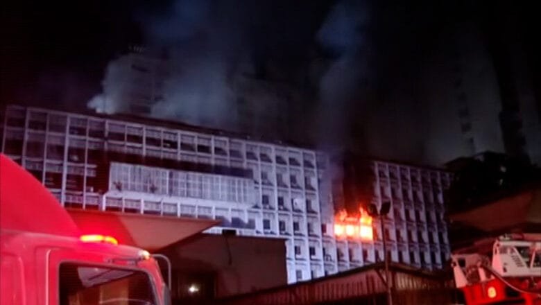 সচিবালয়ে লাগা আগুন ৬ ঘণ্টা পর নিয়ন্ত্রণে