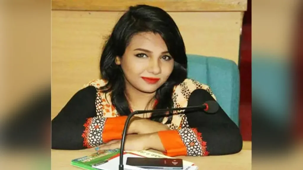 ছাত্রলীগ নেত্রী নিশিতা নদী গ্রেফতার