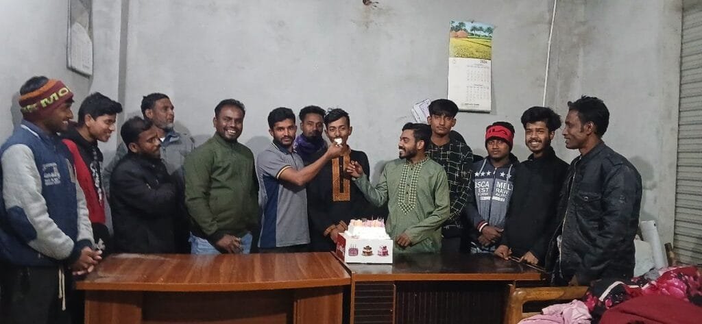 শিবগঞ্জে যুব অধিকার পরিষদ নেতা রাব্বি ইসলামের জন্মদিন পালিত