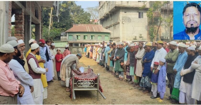 এনায়েতপুরে সাংবাদিক মুক্তার হাসানের পিতার ইন্তেকাল
