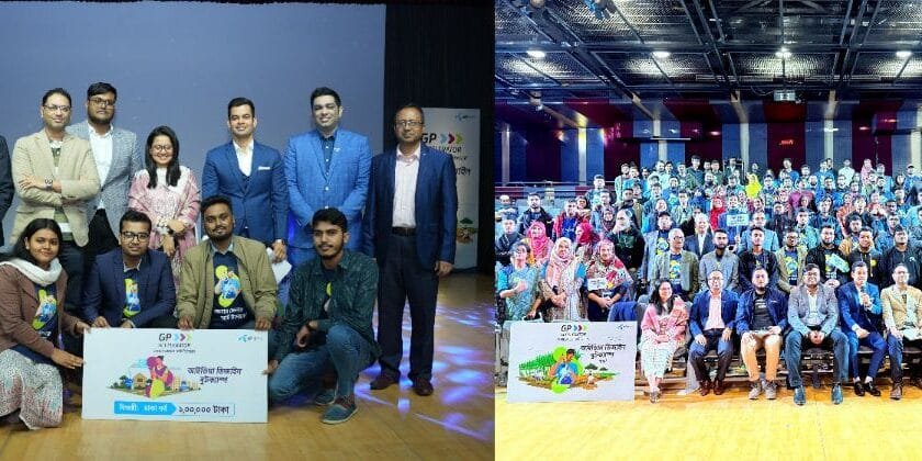 গ্রামীণফোন এক্সিলারেটরে বিজয়ী ইউআইটিএসের দল ‘”সাউন্ড ভিশন”