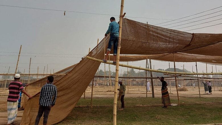 প্রস্তুত হচ্ছে মাঠ, বিশ্ব ইজতেমা শুরু শুক্রবার