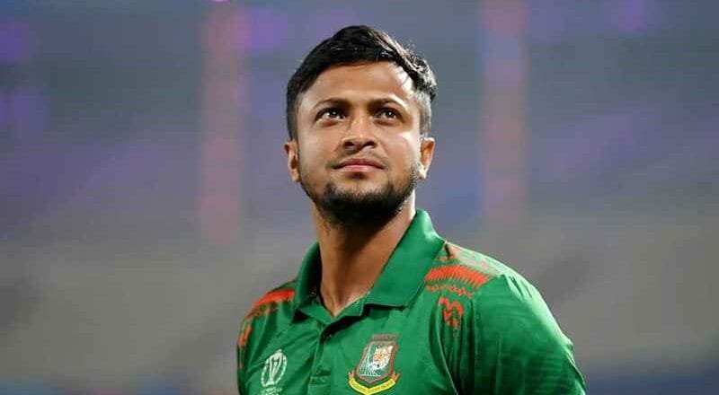 সাকিব আল হাসানের বিরুদ্ধে গ্রেফতারি পরোয়ানা জারি