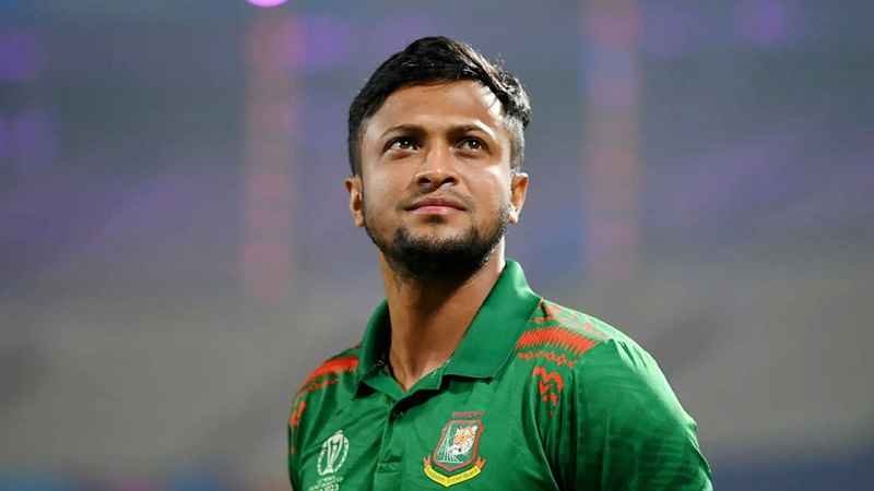 সাকিব আল হাসানের বিরুদ্ধে গ্রেফতারি পরোয়ানা জারি