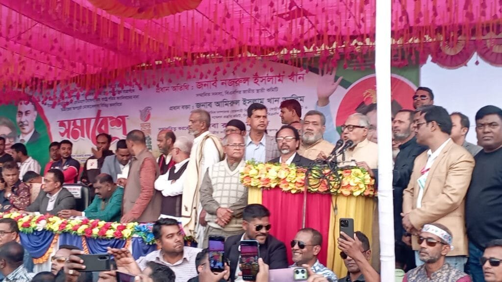 সবার আগে দরকার নির্বাচন: -নজরুল ইসলাম খান