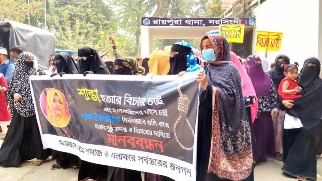 শান্তা হত্যার প্রধান আসামিকে গ্রেফতারে ৭২ ঘন্টা সময় চাইলেন ওসি আদিল মাহমুদ