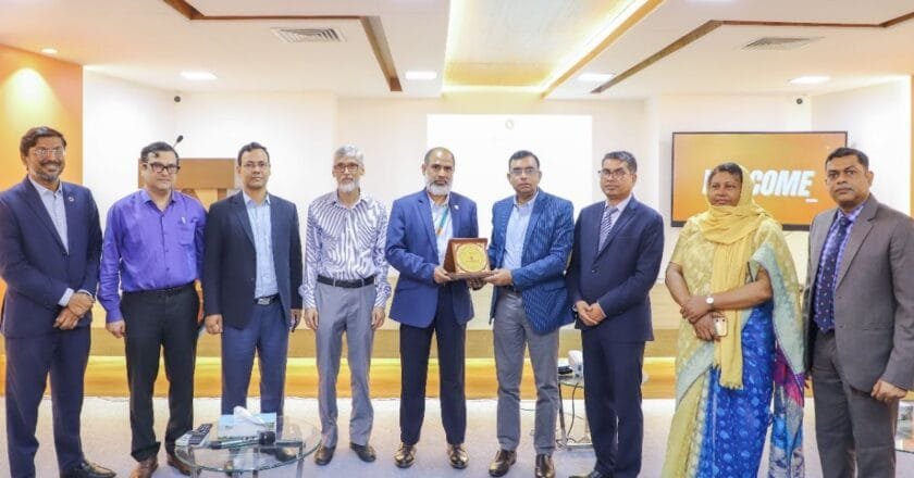 পানি সম্পদ মন্ত্রণালয় প্রতিনিধি দলের ইউআইইউ পরিদর্শন