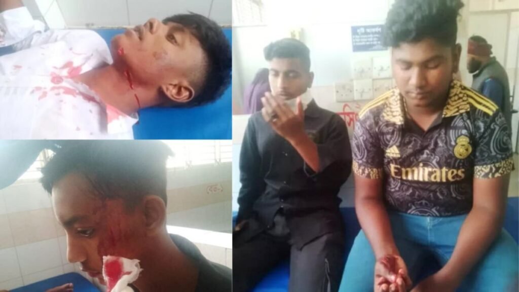 বেলকুচিতে স্কুলের দরোয়ানের সাথে কথা কাটাকাটি, ছুরিকাঘাতে ৪ শিক্ষার্থী হাসপাতালে