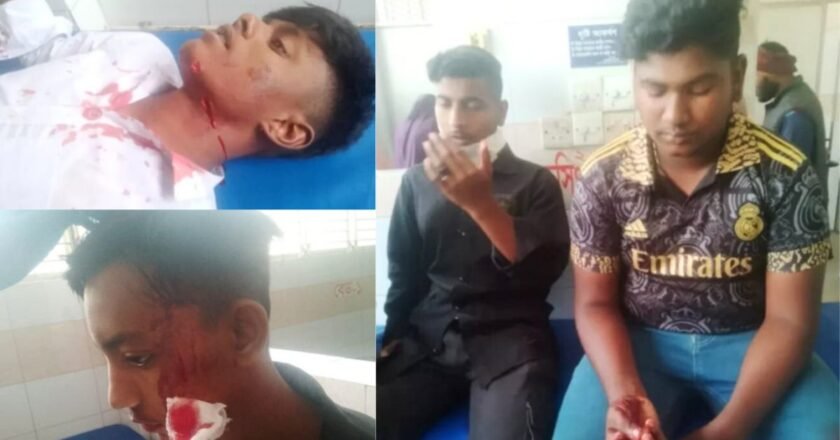 বেলকুচিতে স্কুলের দরোয়ানের সাথে কথা কাটাকাটি, ছুরিকাঘাতে ৪ শিক্ষার্থী হাসপাতালে