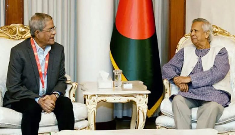 প্রধান উপদেষ্টার সঙ্গে বিএনপির বৈঠক সন্ধ্যায়