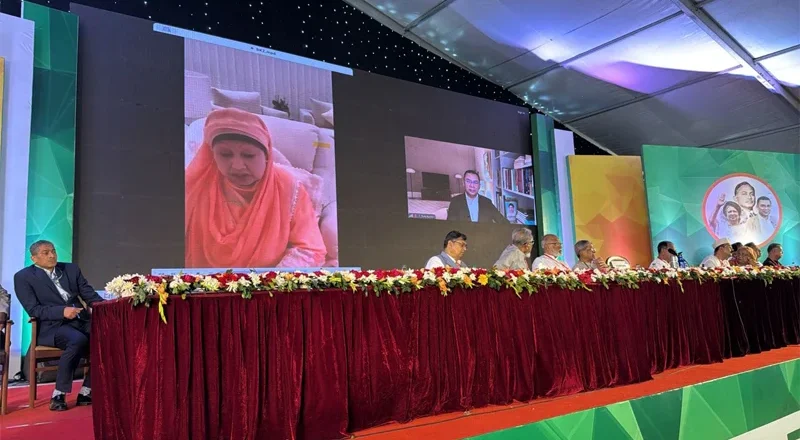 বিএনপির বর্ধিত সভায় ভার্চুয়ালি যোগ দিলেন খালেদা জিয়া