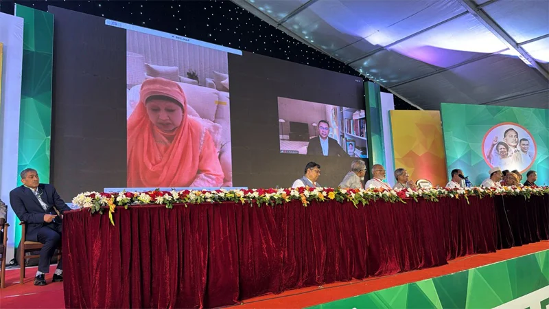 বিএনপির বর্ধিত সভায় ভার্চুয়ালি যোগ দিলেন খালেদা জিয়া