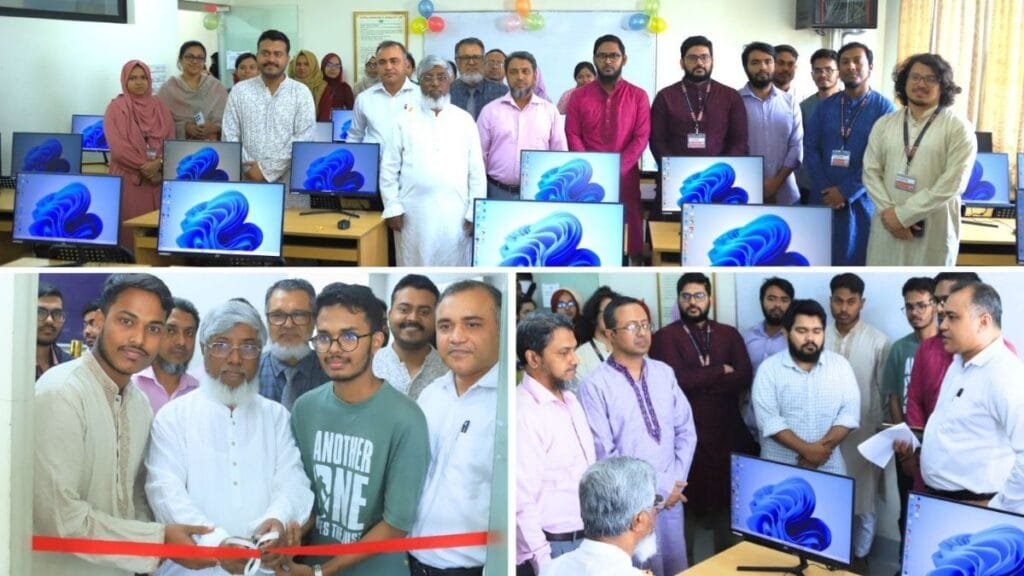 বিওটি চেয়ারম্যানের জন্মদিন উপলক্ষে ইউআইটিএসে বিশেষায়িত কম্পিউটার ল্যাব উদ্বোধন