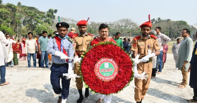 বেরোবিতে বর্ণিল আয়োজনে মহান স্বাধীনতা ও জাতীয় দিবস উদ্‌যাপন