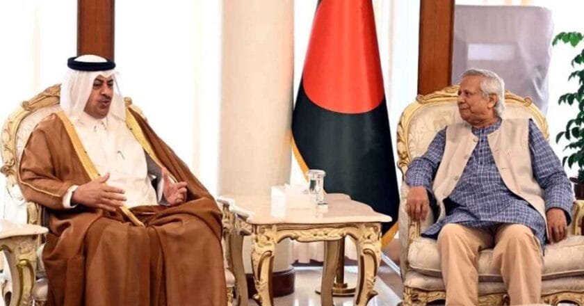 অন্তর্বর্তী সরকারের সংস্কার কর্মসূচির প্রতি কাতারের পূর্ণ সমর্থন