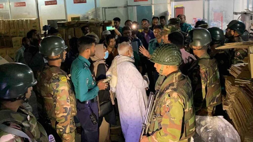 সয়াবিন তেল বিক্রিকারী প্রতিষ্ঠানে অভিযান, আটক ১