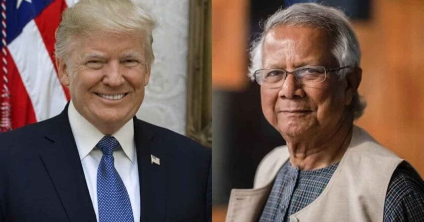 ড. ইউনূসকে শুভেচ্ছা জানালো ট্রাম্প, সম্পর্ক দৃঢ় করার বার্তা