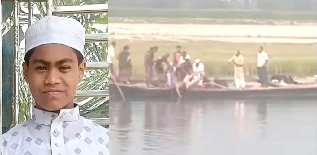অবশেষে ২৪ ঘন্টা পর দুধকুমার নদীতে পাওয়া গেলো হাফেজ সাজিমের লাশ