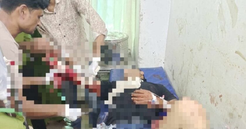 বগুড়ায় দিনদুপুরে ধারালো অস্ত্র দিয়ে কুপিয়ে টাকা ছিনতাই