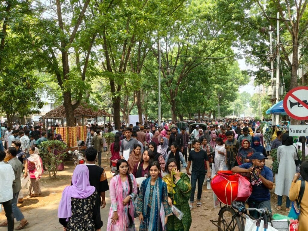 রাবির 'বি' ইউনিটে ভর্তি পরীক্ষায় উপস্থিতির হার ৮২ শতাংশ