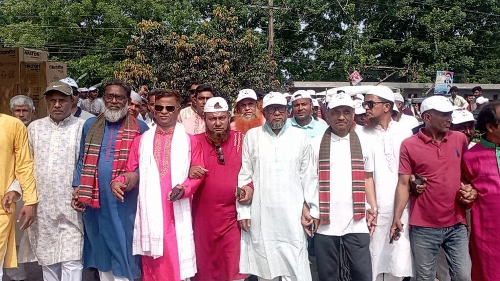 বেলকুচিতে বর্ণাঢ্য আয়োজনে বিএনপি'র বাংলা নববর্ষ উদযাপন