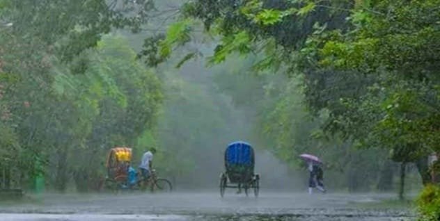 সারাদেশে বৃষ্টিসহ পাঁচদিনের আবহাওয়ার পূর্বাভাস