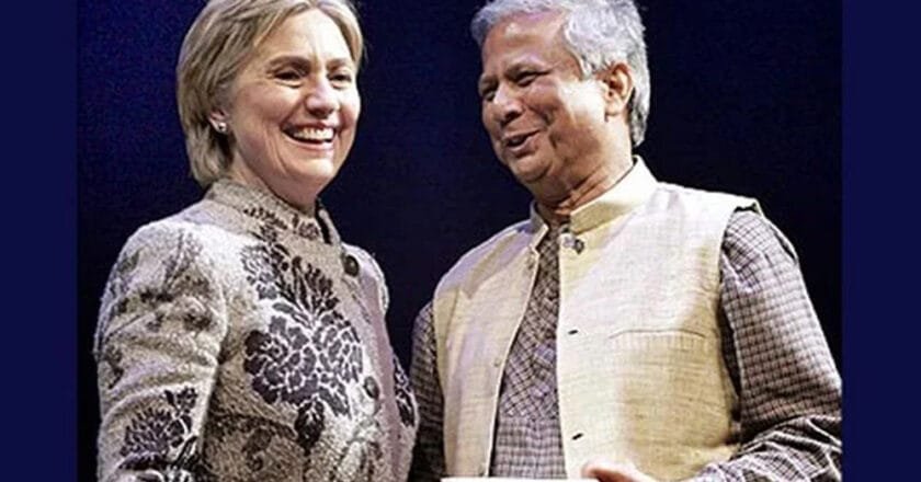 প্রভাবশালী ১০০ ব্যক্তির তালিকাভুক্ত ড. ইউনূসকে নিয়ে যা লিখলেন হিলারি