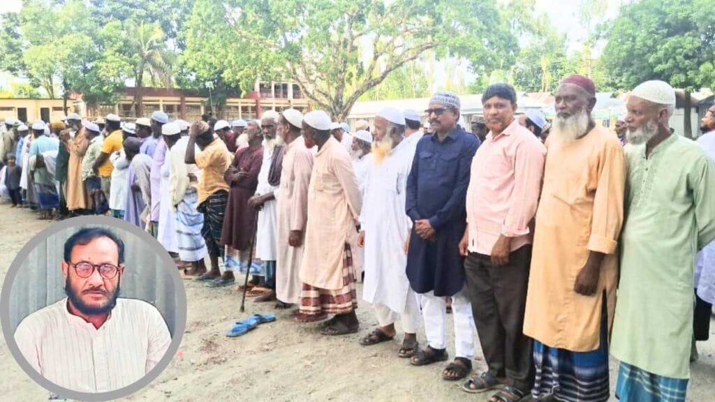নাগেশ্বরীতে বিএনপির সাবেক ইউপি সভাপতি সাইফুর রহমান চাষির জানাযা অনুষ্ঠিত