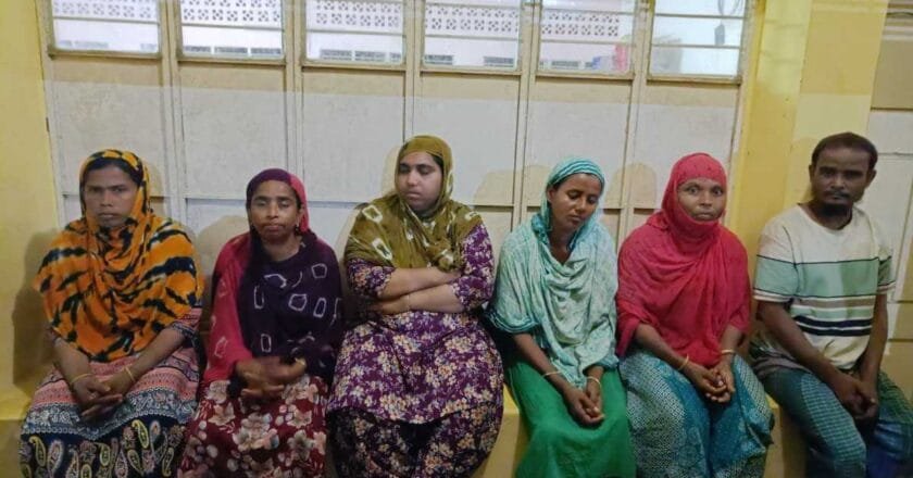 পানছড়ি সীমান্তে ৩০ গুজরাটিকে পুশ ইন করেছে বিএসএফ