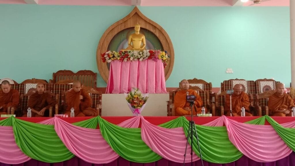 পানছড়ি শান্তিপুর অরণ্য কুটিরে গৌতম বুদ্ধ জয়ন্তী উৎসব উদযাপন