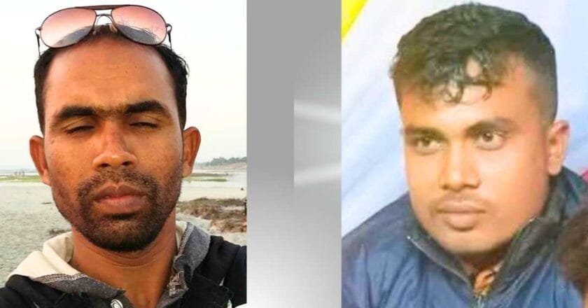 সড়ক দুর্ঘটনায় ঝরে গেল ফুলবাড়ীর দুই যুবকের প্রাণ