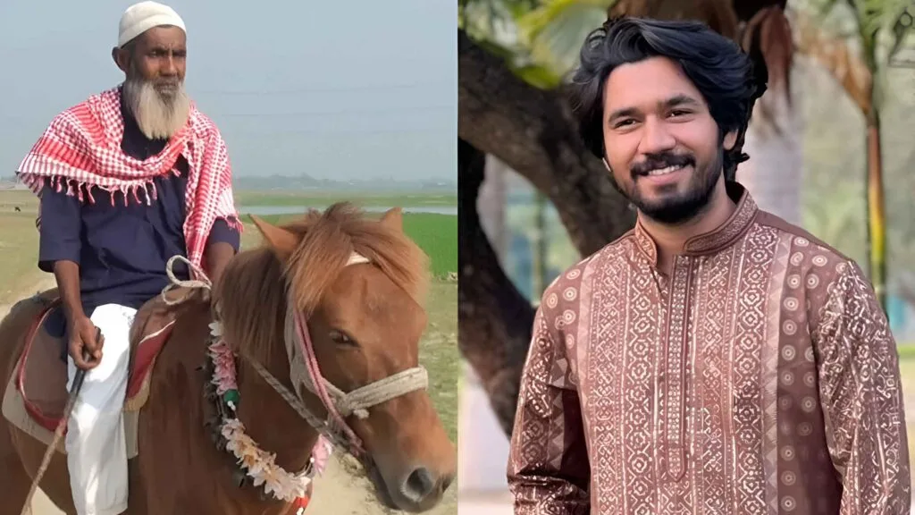 গোরখোদক মনু মিয়াকে ঘোড়া কিনে দিতে চান খায়রুল বাসার