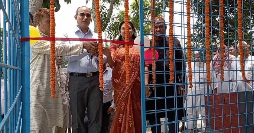 গোপরেখী ওয়াটার ট্রিটমেন্ট প্ল্যান্ট স্থাপন প্রকল্পের উদ্বোধন