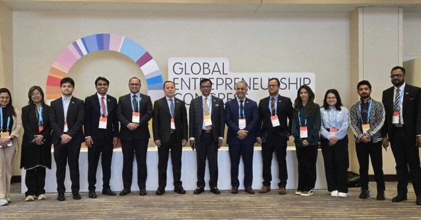 গ্লোবাল অ্যান্ট্রেপ্রেনারশিপ কংগ্রেস ২০২৫-এ ড. মোঃ সবুর খানের নেতৃত্বে বাংলাদেশের প্রতিনিধি দল