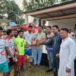 ঈদ-উল-আযহা উপলক্ষে পানছড়ি ছাত্রদলের প্রীতি ফুটবল ম্যাচ